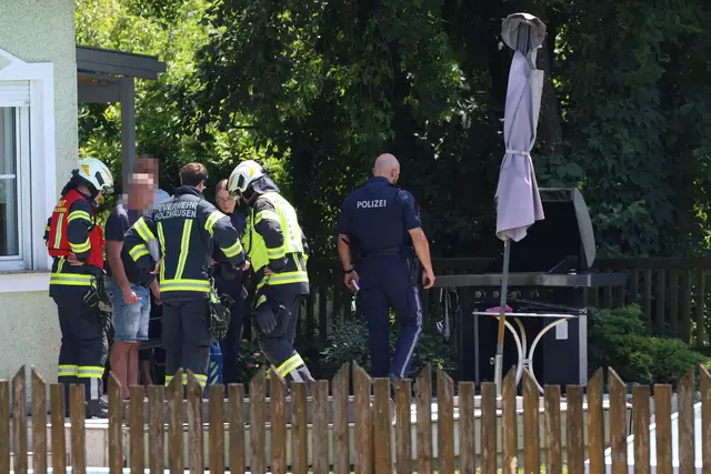 Grillspaß fand plötzlich ein Ende: Ein Gasgriller samt Essen in Holzhausen brannte vollkommen ab. | Foto: laumat.at
