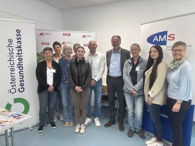 "Wo[man] &amp; Work": Experten von Arbeitsmarktservice und Arbeiterkammer boten wertvolle Informationen für Wiedereinsteiger in Scheibbs. | Foto: Arbeitsmarktservice Scheibbs