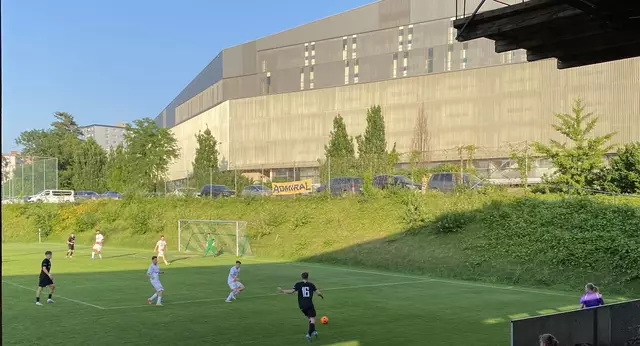 Der GSC (Schwarz) erkämpfte sich in der Relegation gegen Deutschfeistritz den Aufstieg in die Unterliga.  | Foto: MeinBezirk
