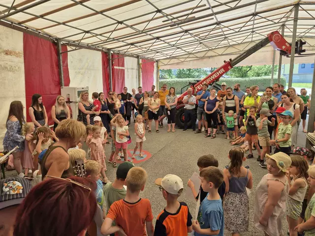Zahlreiche Kinder waren mit von der Partie. | Foto: Marktgemeinde Mooskirchen