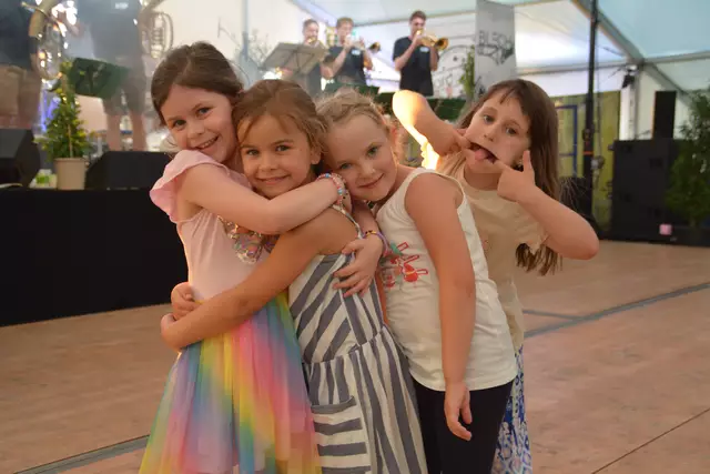Auch die Jüngsten hatten viel Freude beim Fest. | Foto: Jennifer Flechl
