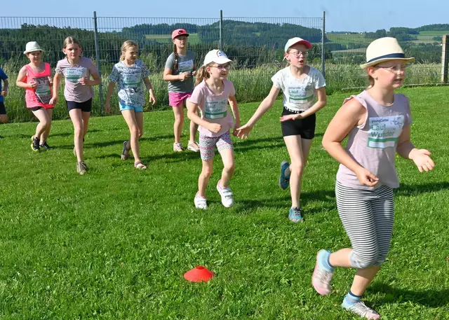 Mit Begeisterung beim LaufWunder dabei. | Foto: Josef Reingruber