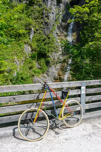 Fotostop am Schleierfall