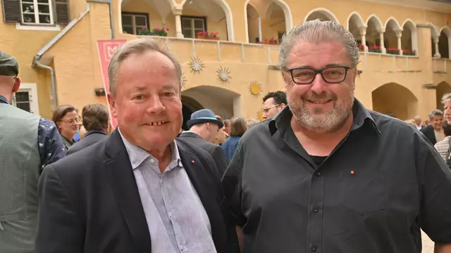 Hans Schuster und Michi Printschler