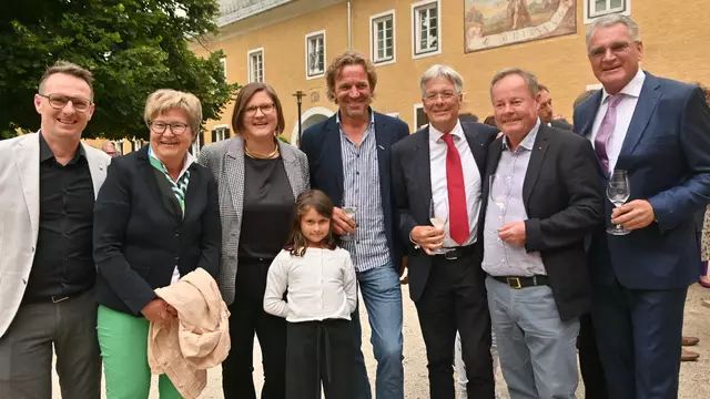 Michael Maier, Erika, Julia und Elsa Schuster, Robert Oberzaucher, Peter Kaiser, Hans Schuster, Alex Thoma