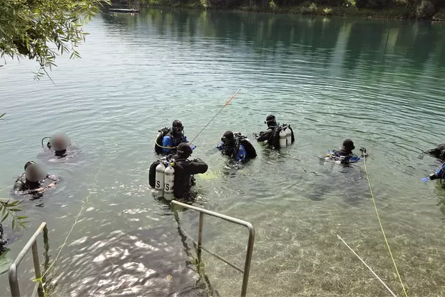 Nach dem Auffinden persönlicher Gegenstände wurde eine Suchaktion gestartet. | Foto: ÖA-Team BFKdo Klagenfurt-Land
