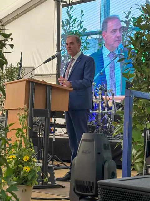 Landesrat Leonhard Schneemann bei seiner Festansprache | Foto: Büro LR Schneemann
