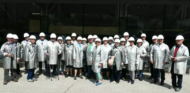 Besichtigung im Silberbergwerk Schwaz | Foto: Walter Hadrbolec