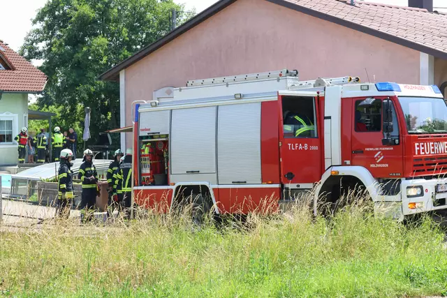 Grillspaß fand plötzlich ein Ende: Ein Gasgriller samt Essen in Holzhausen brannte vollkommen ab. | Foto: laumat.at