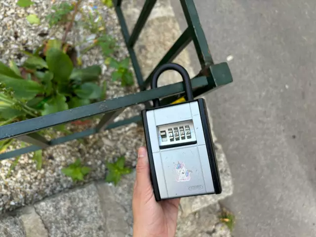 Die Schlüsselboxen sind etwa mit Zahlenschlössern versehen. | Foto: Pia Rotter/MeinBezirk