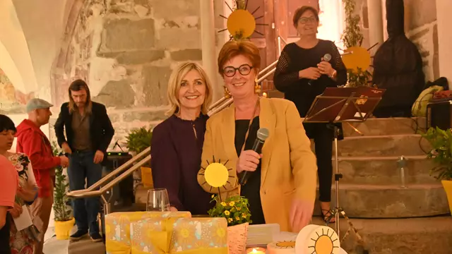 Der millstART-Kern: Anette Lang und Ina Maria Lerchbaumer