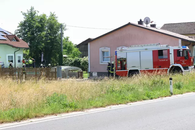 Grillspaß fand plötzlich ein Ende: Ein Gasgriller samt Essen in Holzhausen brannte vollkommen ab. | Foto: laumat.at