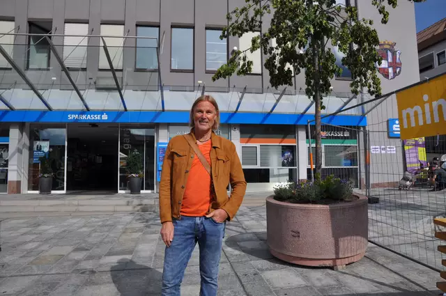 Auch Organisator Gottfried Mair wurde von den Ministadt-Reportern interviewt.