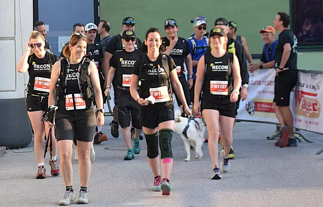 Einige Firmen und Koasamarsch-Sponsoren begaben sich aktiv auf die verschiedenen, angebotenen Strecken. | Foto: Schwaighofer