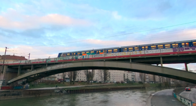 Hier kam es am Donaukanal zum Feuerwehreinsatz. (Archiv) | Foto: Screenshot Google Maps