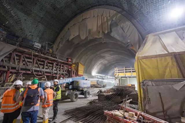 Nach Beendigung der Koralm-Baustelle ist der Semmering-Basistunnel das aktuell größte Bauprojekt Österreichs. | Foto: Martin Meieregger