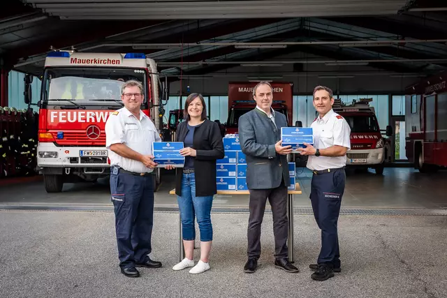 Franz Baier, Christina Huber, Paul Maislinger und Bernhard Buchecker. | Foto: Gerald B.