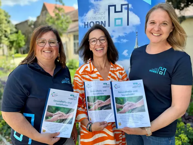 Der neue Gesundheits- und Sozialfolder der Stadtgemeinde Horn ist ab sofort online verfügbar und bietet einen umfassenden Überblick über das vielseitige Angebot in der Stadt. | Foto: Markus Kahrer / Redaktionsleitung MeinBezirk Horn