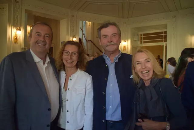 Wolfgang und Theresa Lentschig und Norbert und Susanne Pfafflmeyer | Foto: Roland Weber/RMA