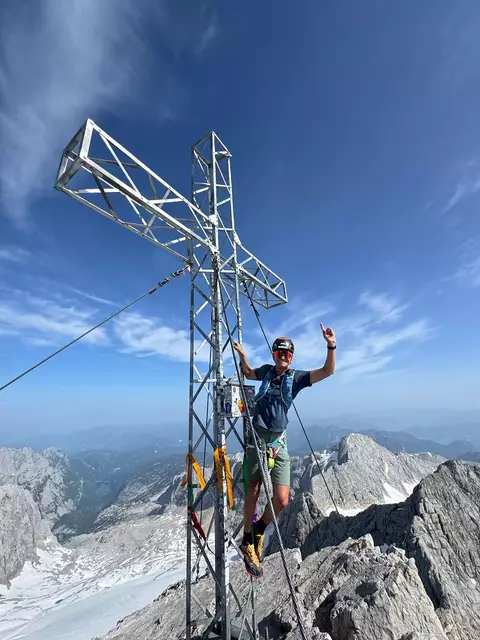 Christian Bruckner am Dachstein. | Foto: Deniz Onaral