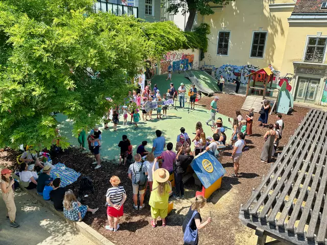 Bereits zum siebten Mal wurde das beliebte Kindersommerfest im Schönbornpark gefeiert. Auch dieses Jahr die Veranstaltung ein voller Erfolg. | Foto: Verein Josefstädter Kinderfeste/Bernd Kantoks