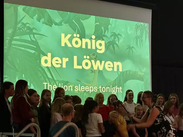 Die Schülerinnen und Schüler studierten auch Filmmusik ein. | Foto: Privat
