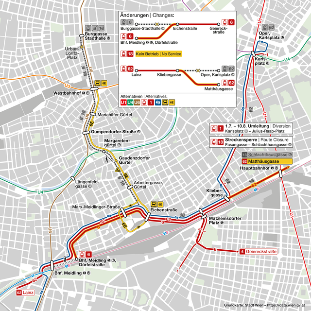 Foto: Infografik/Wiener Linien