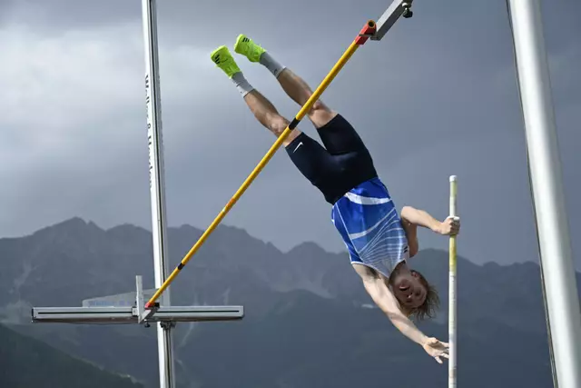 Tiroler Josef Plattner gewann mit 4,10 Metern Gold in Innsbruck. | Foto: TLV / Udo Frizzi