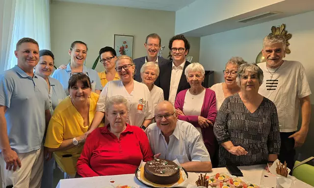 Die diamantene Hochzeit wurde gefeiert. | Foto: BV7