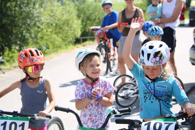 Der Spaß an der Bewegung steht beim Kinder-Radcup stets im Vordergrund. | Foto: Hans Schröcker