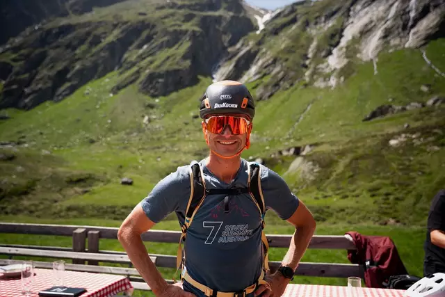Christian Bruckner am Aufstieg zum Großglockner. | Foto: Pascal Hurlbrink