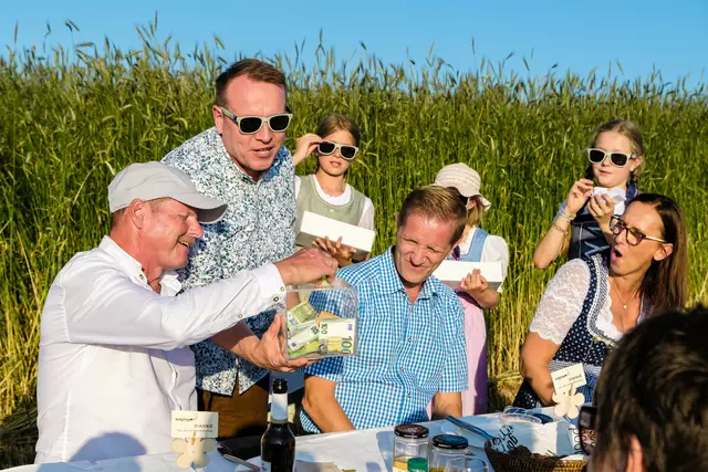 Gerhard Süss, Wolfgang Ramharter, Christian Ableitinger und Ulrike Ableitinger | Foto: Matthias Ledwinka
