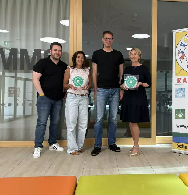 Die beiden Schulen freuen sich sehr über die Auszeichnung. | Foto: VSMMS