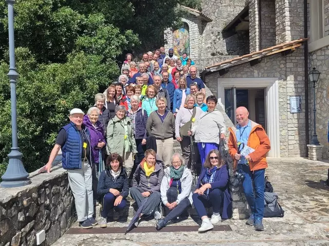 49 Pilger aus Schardenberg und Umgebung machten sich im Mai auf nach Assisi. | Foto: Illibauer