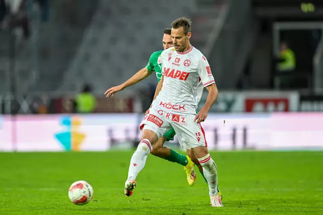 Graf ist seit 2016 im Dienste der Grazer und absolvierte dabei 188 Spiele.  | Foto: GEPA
