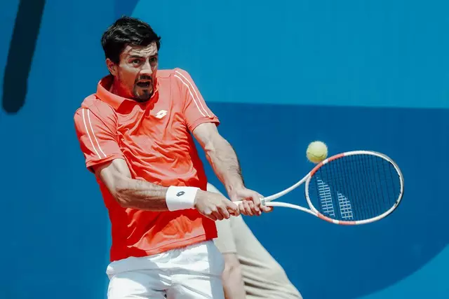 In Halle ist Sebastian Ofner gegen Andrej Rubljev ausgeschieden, für ihn geht's nun nach Mallorca. | Foto: Gepa