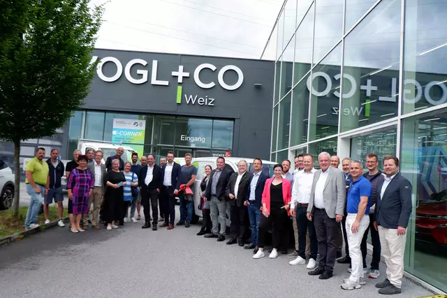 Unter dem Motto „E-Power für Gemeinden – Testen, Fördern, Sparen“ luden Vogl+Co, Fiat Professional, die Energieregion Weiz-Gleisdorf sowie die Energie Agentur Steiermark zur Kick-off-Veranstaltung einer ganz besonderen E-Testaktion. | Foto: Vogl &amp; Co