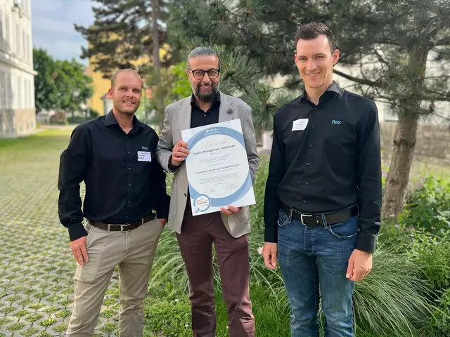 Flex Althofen wurde zum Quality Management-Leitbetrieb 2024/25 ausgezeichnet. | Foto: Flex Althofen