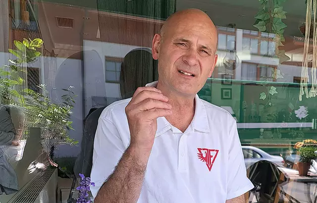 Tiroler Fußballverband - Kufstein Bezirk Obmann Norbert Schett. | Foto: Schwaighofer