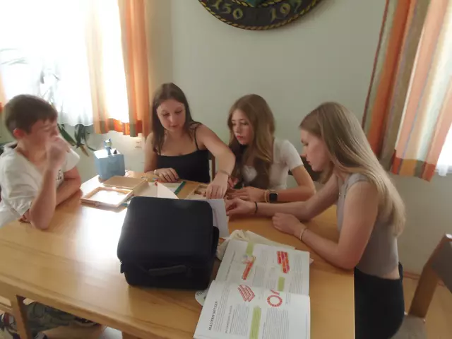 Schüler der Mittelschule 
