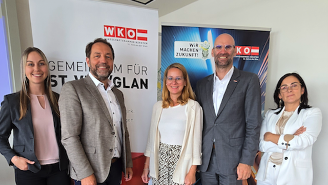 Die St. Veiter Bezirksstelle der Wirtschaftskammer lud zum Early-Bird-Frühstück. | Foto: WKK St. Veit