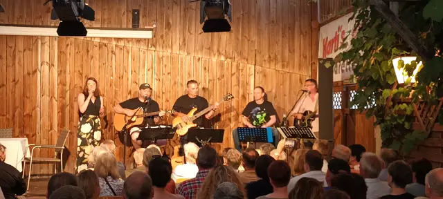 v.li.n.re. Anita Orel Philipp Orel, Karlheinz Hermann, Andi Macher u. Karli Friedheim.