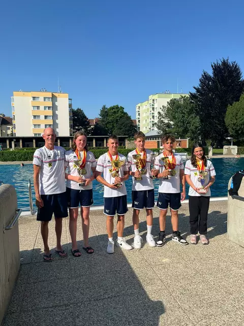 Der Union Schwimmclub Eisenstadt heimste viele Medaillen ein.  | Foto: USC Eisenstadt