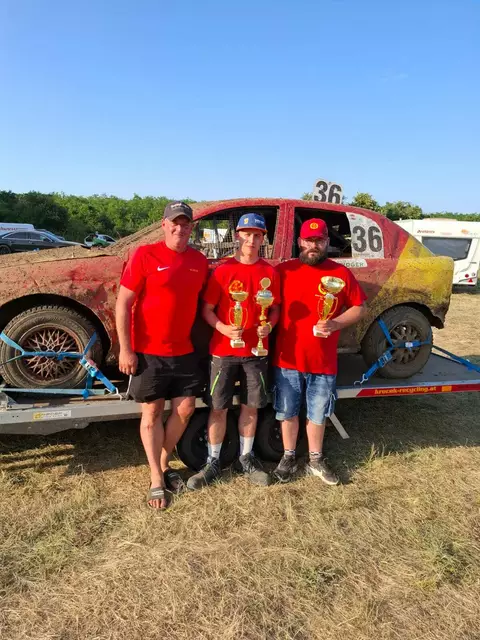 Daniel Meneder, Fabian Meneder, Manuel Koppensteiner. | Foto: MSC NÖ Nord