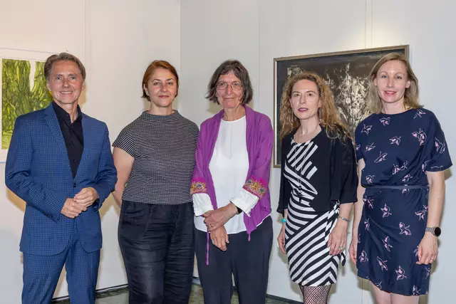 Christian Gratzl, (Geschäftsführer Managementservice Linz GmbH), Anna Maria Brandstätter, Therese Eisenmann, Maria Reitter-Kollmann, Karin Leitner  | Foto: Linz AG/fotokerschi