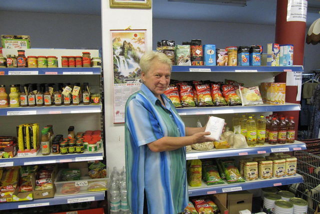 Der Sozialmarkt Trofaiach war ein ehrenamtliches Herzensprojekt von Veronika Dietrich (79). Da sie aus gesundheitlichen Gründen aufhören muss, wird mit der Stadtgemeinde mit Hochdruck an einer Lösung gearbeitet. | Foto: Andrea Walenta