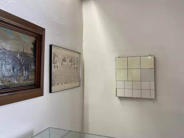 Wandfliesen, 1.OG, Südostecke, Dusche | Foto: Josef Goldhofer