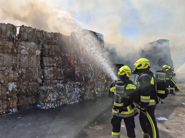 Die Einsatzkräfte hatten alle Hände voll zu tun. | Foto: Sascha Trimmel