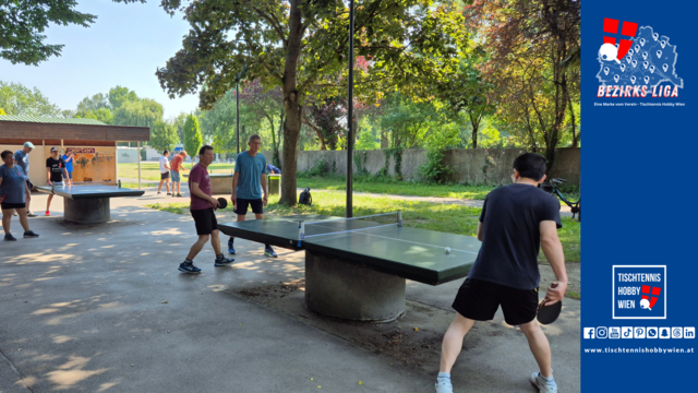 So viele Wiener Bezirke mit ihren Tischtennis Teams waren bei diesem Doppel Turnier vertreten. | Foto: Tischtennis Hobby Wien