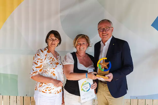 Mit großem Engagement und unerschütterlicher Tatkraft führt Claudia Vaca als Obfrau den Verein Donausiedlung Kritzendorf. | Foto: Benjamin Wald